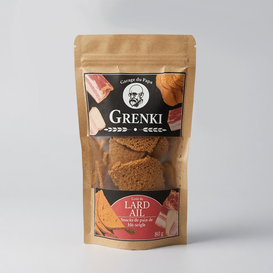 Grenki - Lard & Ail 80g